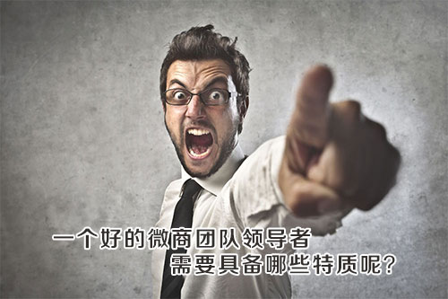 一个好的微商团队领导者需要具备哪些特质呢？